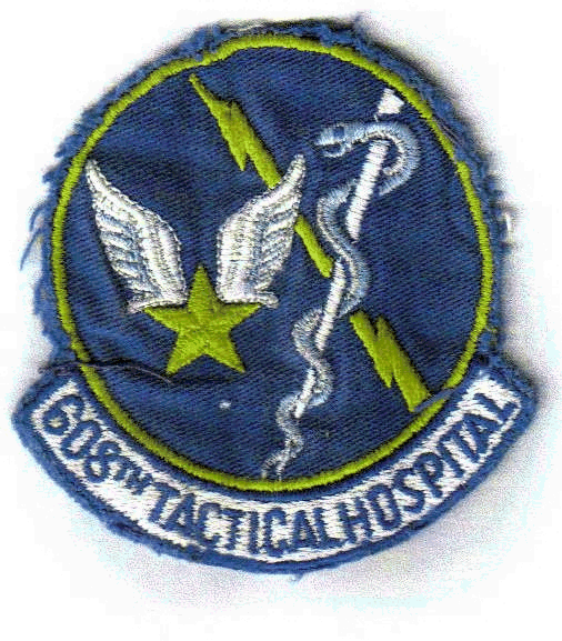 Patch of 608th Tactical Hospital at TRAB